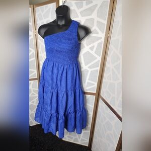 One Shoulder Ruched Dress | Size L